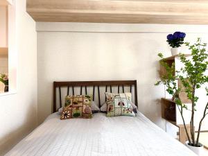 Giường trong phòng chung tại shibuya center -Max 5p-家庭公寓-车站7分-直达新宿涉谷六本木银座