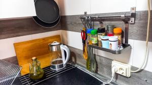 Kuchnia lub aneks kuchenny w obiekcie Apartamento Las 3P Piscina, Paz y Patio privado