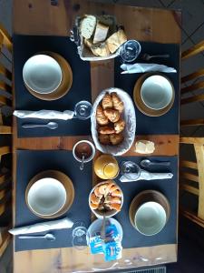 Opcije za doručak na raspolaganju gostima u objektu Auberge du Col du Festre
