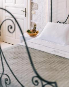 Postel nebo postele na pokoji v ubytování Panjur Alaçatı