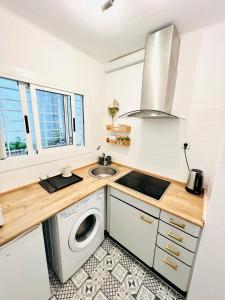 Dapur atau dapur kecil di Fantástico piso en Tossa de Mar +5 gambar
