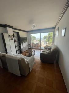 Posezení v ubytování 1ra Linea Platja de Sant Feliu