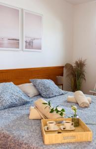 Кровать или кровати в номере Apartamento Maypa 5 Mar