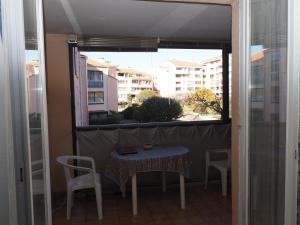 Balkon lub taras w obiekcie T2 aux portes du vieux Fréjus et 5 mn de la plage
