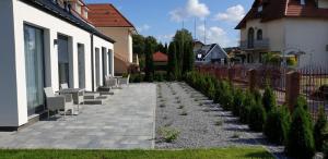 Ogród w obiekcie Wisełka Apartamenty Sea & Lake