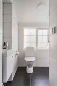 Koupelna v ubytování Hotell MAVI