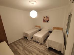 Postel nebo postele na pokoji v ubytování Centre Sweet Home