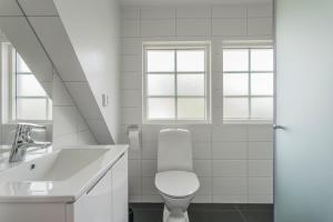 Koupelna v ubytování Hotell MAVI