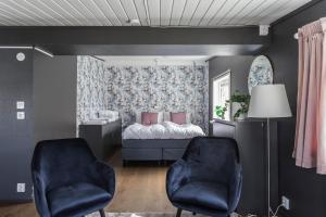 Postel nebo postele na pokoji v ubytování Hotell MAVI