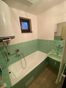 Koupelna v ubytování Apartmán Pod Mandloní
