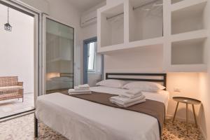 Postel nebo postele na pokoji v ubytování Casa dei Nonni