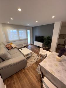 Posedenie v ubytovaní Apartamento Arousa Mar
