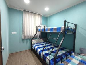 Letto o letti in una camera di Ananuri Cottages
