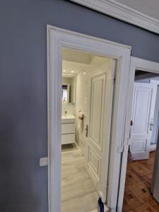 Koupelna v ubytování Hostal Fidalgo