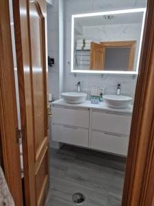 Koupelna v ubytování Hostal Fidalgo