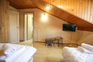 Una cama o camas en una habitación de Smestaj Paramun