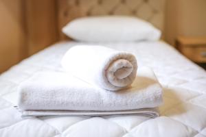 Una cama o camas en una habitación de Smestaj Paramun