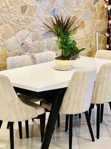 Posezení v ubytování ILLYRIAN hotel Ksamil