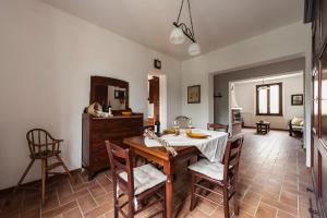 Χώρος καθιστικού στο Casa del Colle
