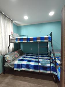 Letto o letti in una camera di Ananuri Cottages