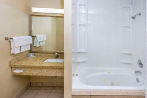 Koupelna v ubytování Comfort Inn & Suites
