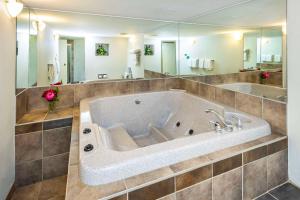 Koupelna v ubytování Comfort Inn & Suites