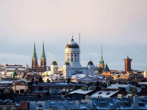 Kuvagallerian kuva majoituspaikasta Sunset views over Helsinki rooftops, joka sijaitsee Helsingissä