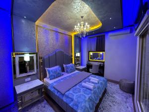 Voodi või voodid majutusasutuse Robevski luxury rooms toas