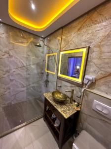 Vannituba majutusasutuses Robevski luxury rooms