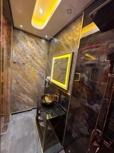 Vannituba majutusasutuses Robevski luxury rooms