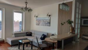 Posedenie v ubytovaní apartament AWA Bajkowe Kołobrzeg