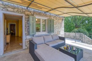 Balkon lub taras w obiekcie Holiday House Mlin