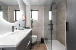 Un baño de Selfoss Modern Cabins