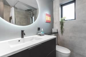 Un baño de Selfoss Modern Cabins