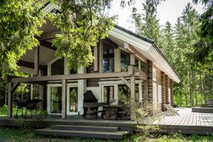 Zahrada ubytování Meretuule Holiday Home