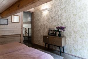 Postel nebo postele na pokoji v ubytování Meretuule Holiday Home