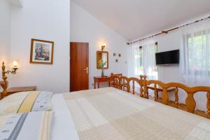 TV a/nebo společenská místnost v ubytování Apartments Marija