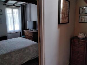 Postel nebo postele na pokoji v ubytování HORTENSIAS