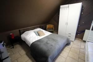 Postel nebo postele na pokoji v ubytování Chambre d'hôte Blankenberge