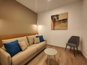 Posezení v ubytování Carducci Art Guesthouse