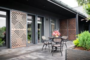 Patio nebo venkovní prostory v ubytování Hotel Gothards