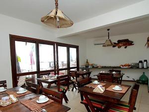 Restaurace v ubytování Pousada Porto dos Milagres