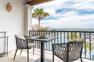 Balkón alebo terasa v ubytovaní 2 Penthouse Duquesa Marina Manilva Andalucia Spanien