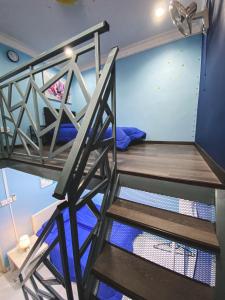 Postel nebo postele na pokoji v ubytování DF ZaheenulFitri Homestay (Muslim Homestay)
