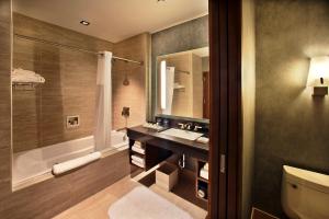 
A bathroom at Isleta Resort & Casino

