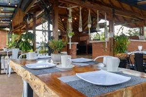 Restaurace v ubytování Cabitat Cabañas