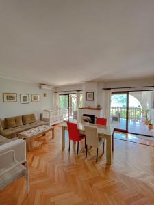 Posezení v ubytování Aneta Apartments