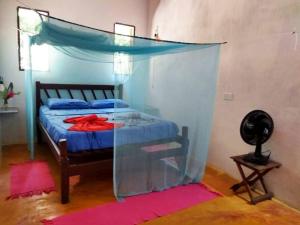 Postel nebo postele na pokoji v ubytování Canto do Morere