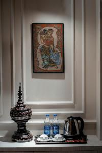 Comodidades para chá e café em The Rangoon Hotel