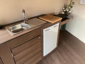 Köök või kööginurk majutusasutuses Apartma LIMA